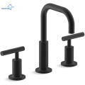 Amazon Venta caliente Cupc Baño Fregadero Toque China Fabricante Dual Mango Cuenca de lavado 3 hoyos Faucet